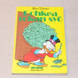 Aku Ankan taskukirja 28 Rohkea rokan syö (1.p.)